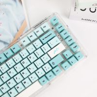 USLION 126 Keys Iceberg Theme XDA Profile Keycaps For Gaming Mechanical Keyboard PBT DYE Sublimation English Japanese Key Caps