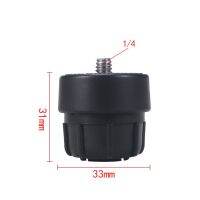 17mm Round Dead to 1/4 Camera Screw Adapter For Car Cellphone Holder Tablet Stand Cradle GPS DV Dash Camera Suction Cup Bracket