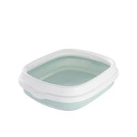 Pet Cat Toilet Bedpan Anti Splash Cat Litter Box Dog Tray with Scoop Kitten Dog Clean Toilet Home Plastic Sand Cat Box