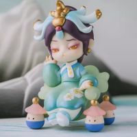 【LZ】♘┋☽  Caixa cega figurativa de ação Anime Legend of Zhen Huan Série de línguas princesa flor Chinos Bolsa Adivinha Surpresa Presentes Especiaria