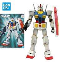 {Icc toy}Bandai ชุดโมเดลกันดั้มของแท้ภาพอนิเมะหุ่นแอ็กชัน FG-01 RX-78-2เครื่องประดับแบบสะสมได้ของขวัญของเล่นสำหรับเด็ก