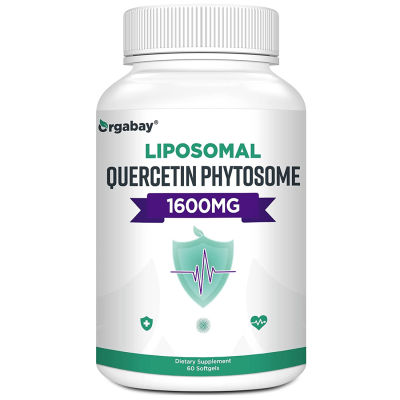 Orgabay Liposomal Quercetin Phytosome 1,600 mg 60 Softgels