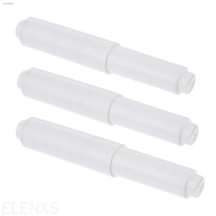 Plastic Toilet Paper Holder Rod Spring Loaded Replacement Bathroom ...