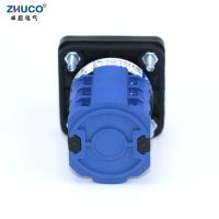 ‘；【=- ZHUCO SZW26/LW26-20 ON-OFF-ON 3 Position 3 Phase 64X64 Mm 48X48 Mm Panel Mount Electric Cam Switches Universal Changeover Switch