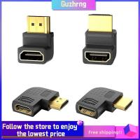 GUZHRNG สำหรับ PS5 /xbox 90องศาองศา 270องศา HDTV แล็ปท็อป ตัวแปลง HDMI ตัวผู้-ตัวเมีย 8K 60Hz อะแดปเตอร์2.1 HDMI