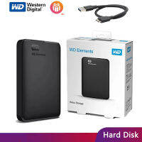 ผลิตภัณฑ์ที่ผ่านการรับรอง WD 2.5 "Portable 1TB 2TB USB3.0ฮาร์ดไดรฟ์ภายนอกเหมาะสำหรับคอมพิวเตอร์และอุปกรณ์อื่นๆ