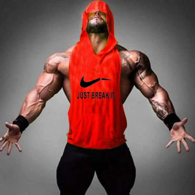 Stringer Sleeveless Hoodie