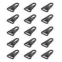 15 Pcs Enlarged Mouth Clip Sling Clasp Olecranon Hook for Sling Outdoors Bag Backpack,Carabiner Keychain Snap Hooks