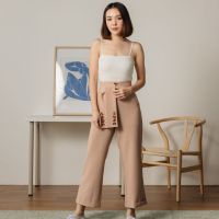 COPPER.BKK Chloe Pants กางเกงขายาว เอวสูง  มีสายผูกเอว