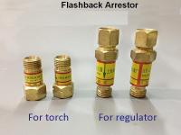 HF-2 Flashback Arrestor oxygen acetylene propane Check Valve Flame Buster for Pressure Reducer Gas Regulator and Cutting Torch