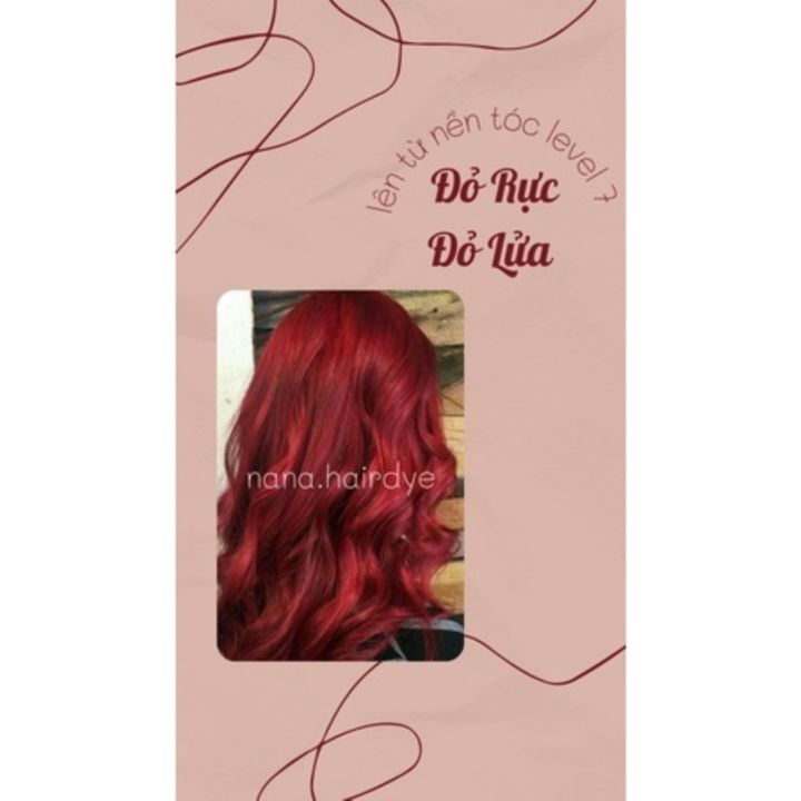 Red Fire Đỏ Lửa Đỏ Mặt Trời - phong cách táo bạo và nổi bật thể hiện qua màu sắc tuyệt đẹp này trên mái tóc. Hình ảnh đầy sức cuốn hút sẽ giúp bạn hiểu rõ hơn về tầm quan trọng của màu sắc và cách sử dụng màu tóc để tạo nên sự khác biệt cho bản thân.