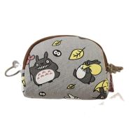 Kawaii Floral Cartoon Coin Purse KeyChain Wallet Women Canvas Money Bag Small Card Organizer Key Pouch for Children Kids Girls