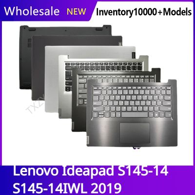 New For Lenovo Ideapad S145-14 S145-14IWL 2019 Laptop LCD back cover Front Bezel Hinges Palmrest Bottom Case A B C D Shell