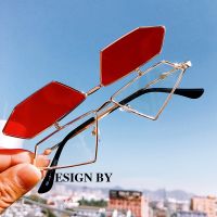 1PC Steampunk Flip Up Sunglasses Men Women Vintage Metal Frame Triangle Sun Glasses Eyeglass Uv400 Unisex Eyewear Driver Goggles