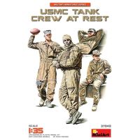 โมเดลฟิกเกอร์ทหาร MiniArt 1/35 MI37049 USMC Tank Crew At Rest