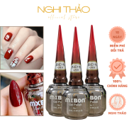 Sơn gel đỏ MXBON chính hãng 15ml Nghi Thảo