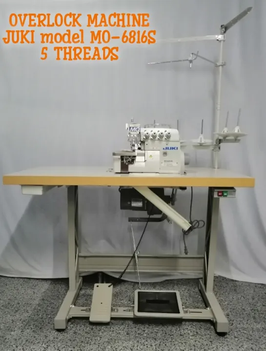 MACHINE/JUKI MODEL MO6816S OVERLOCK SEWING MACHINE (BRAND NEW) Lazada PH