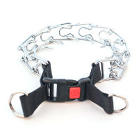 Hot CAWAII KENNEL Dog Prong Collar No Pull Choke Pinch Collar For Dogs Training Tool For Small Large Dogs Stainless Steel Chain