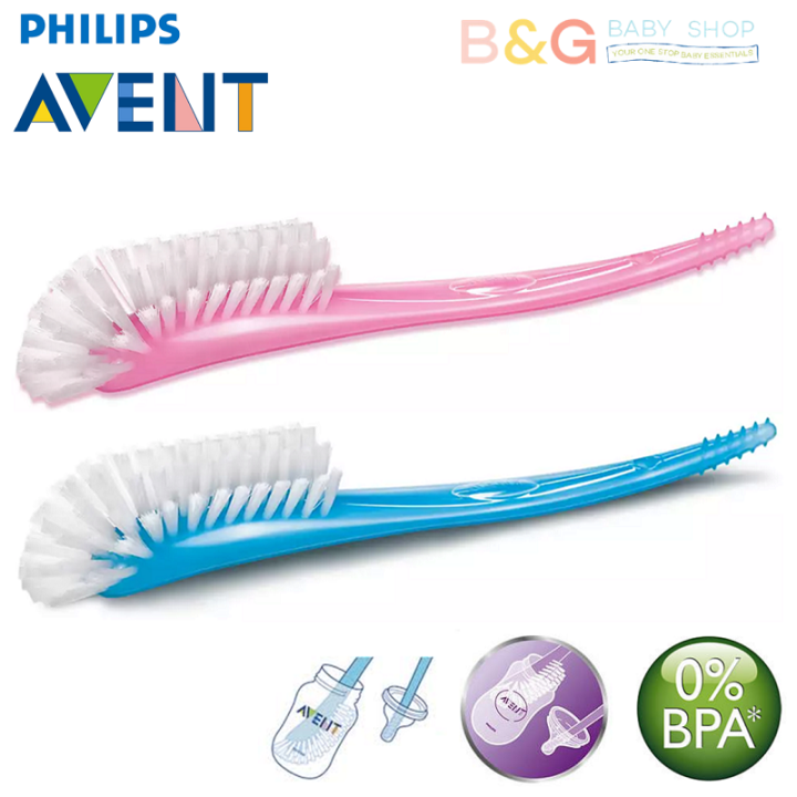 Philips Avent Bottle and Teat Brush (Pink)
