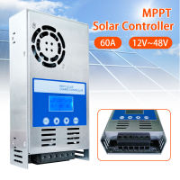 เครื่องควบคุมแผงโซล่าเครื่องควบคุมการชาร์จพลังงานแสงอาทิตย์60A MPPT 12V 24V 36V 48V 190VDC พีวีสูงสุดอัตโนมัติสำหรับแบตเตอรี่ตะกั่วกรดลิเธียม