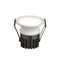 Round Arc Dimmable Embedded Anti-glare COB Ceiling Recessed LED Downlight 7w 10w 12w 15w AC85-265V Wall Wash Light Home Lighting