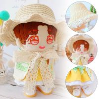 ในที่สุด SOUVENIR68IR6 1/111/12 OB11ตุ๊กตาสำหรับตุ๊กตา20ซม. สำหรับ1/12BJD ตุ๊กตาแฮนด์เมดชุดแขนกุดหมวกบังแดดฟางชุดเดรสแฟชั่นชุดเสื้อผ้า