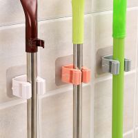 Mop Rack Wall Mounted Mop Holder Broom Holder Hanger Shelf Organizer Hook Household Kitchen Organizer Bathroom Accessories Picture Hangers Hooks