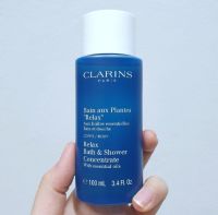 Clarins Relax Bath&amp;Shower Concentrate 100ml เจลอาบน้ำ-สูตรผ่อนคลาย