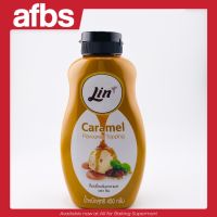 AFBS Lin Caramel Topping 450 g. #1108238 ท็อปปิ้งคาราเมล ตรา ลิน 450 ก.