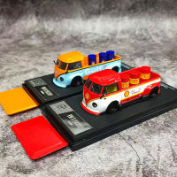 Time Micro 1:64 T1 Bus Pick Up โมเดลรถหล่ออัลลอยด์แบบกว้าง-Gulf &amp; Shell Coating