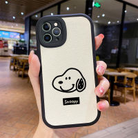 เคส iPhone 11 Pro Case Snoopy leather ซิลิโคนนุ่มกล้องหน้าเต็มหน้า ป้องกันกล้อง กันกระแทก ฝาหลัง