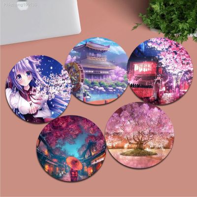 Anime Sakura Rubber Small Kawaii Cartoon Anime Gaming Mouse Pad Keyboard Mouse Mats Deskpad Girls For PC Desk Pad