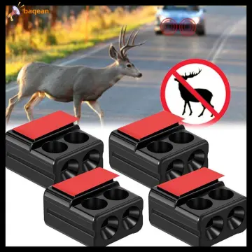 2 Packs Of Deer Whistles 4 pcs Wildlife Warning Devices Animal Alert Car  Safety