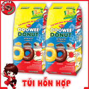 Bánh Doowee Donut - Túi 3 vị Socola, Socola Trắng, Phô Mai tan chảy