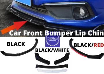 For Mitsubishi Lancer universal Front Bumper Lip Spoiler Body Kit Glossy  black
