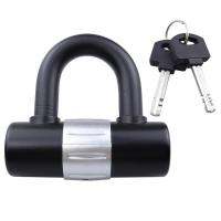 Motorcycle U Lock Heavy Duty Anti-Theft Disc Brake Security Locks with Keys Thick Anti-pry Safe Bike Locks for Outdoor Equipment Motorcycles and Ebikes generous