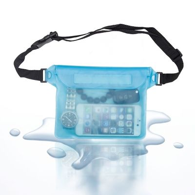 1pc 3 Layers Waterproof Sealing Drift Diving Swimming Waist Bag Skiing Snowboard Underwater Dry Shoulder Bag for Phone Running Belt