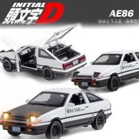 [AhQ ornaments] 1:32การ์ตูนอนิเมะ INITIAL D AE86อัลลอยโมเดลรถเหล็กการ์ตูนผู้ชาย Chis โมเดลรถเหล็กของเล่นสะสมสำหรับเป็นของขวัญพัดลมสำหรับเด็กๆ