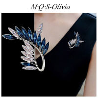 M·Q·S-Olivia   เข็มกลัดคริสตัล พลอยเทียม เครื่องประดับ แฟชั่นสําหรับผู้หญิง ให้เป็นของขวัญ มี 1 ชิ้น