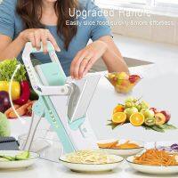 5 In 1 Veggie Chopper เครื่องตัดผักคู่มืออาหาร Chopper เนื้อผักผลไม้เครื่องตัดขูด Shredders ครัว Gadget ชุด