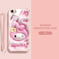 เคสสำหรับ Vivo Y81 Y83 Y66 Y67 Y81i V5บวก V5 Lite V5S V5 VIVO V1732A 1803 1808i 1812 Y71ปลอกกันกระแทกความแม่นยำฝาครอบกล้องอนิเมะยอดนิยมที่มีฟรีสายคล้อง