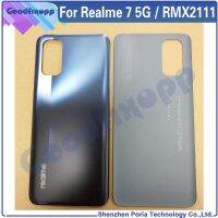 ฝาครอบเคสด้านหลังฝาหลังสำหรับ Realme 7 5G สำหรับ Realme7 5G Rmx2111ด้านหลังฝา