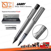 ปากกาสลักชื่อ ฟรี เซ็ตคู่ LAMY โรลเลอร์บอล+ดินสอกด ลามี่ ออลสตาร์ สีดำ สีเทา - 2 Pcs. Engraved LAMY AL-Star Rollerball Pen+Mechanical Pencil Black, Graphite 無料の名入れ ネーム レーザー 彫刻 ペン｜ラミー アルスター セット [ปากกา ของขวัญ Pen&amp;Gift Premium]