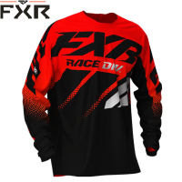 Hot Motocross เสื้อ MTB FXR Racing Downhill Jersey Enduro ขี่จักรยาน Mountain Santa DH Maillot Ciclismo Hombre รถจักรยานยนต์ Moto Quad