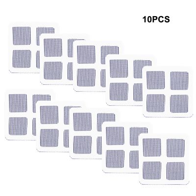☍☂✲ Tears Mesh Door Repair Patches Tape Window Screen PU Tools Hole Wall Self Adhesive Replacement Fiberglass Quick