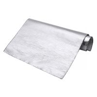 1 Roll 25x50cm 800 Celsius Thick Aluminum Fiber Car Fender Heat Sound Insulation Mat Shielding Exhaust Bonnet Film