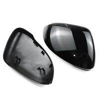 5H0857537 5H0857538 Black Pair Mirror Cover Rear View Side Mirror Cap Lane Change Side Blind Spot Assist For Golf 8 MK8