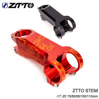 ZTTO จักรยาน Stem MTB 17 25องศามุมลบ XC AM Enduro สำหรับ31.8Mm จักรยาน Handlebar 28.6ส้อมหลอดขี่จักรยาน Part