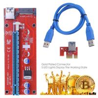 PCI อย่างรวดเร็วไรเซอร์การ์ด1x กับ16x USB3.0สายสายจ่ายไฟสำหรับเคสโทรศัพท์