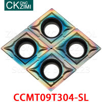 ZM1135 CCMT3(2.5)1 CCMT 09T304 SL คาร์ไบด์แทรกภายนอกเปลี่ยนแทรกเครื่องมือ CNC กลึงตัดเครื่องมือสำหรับเหล็ก